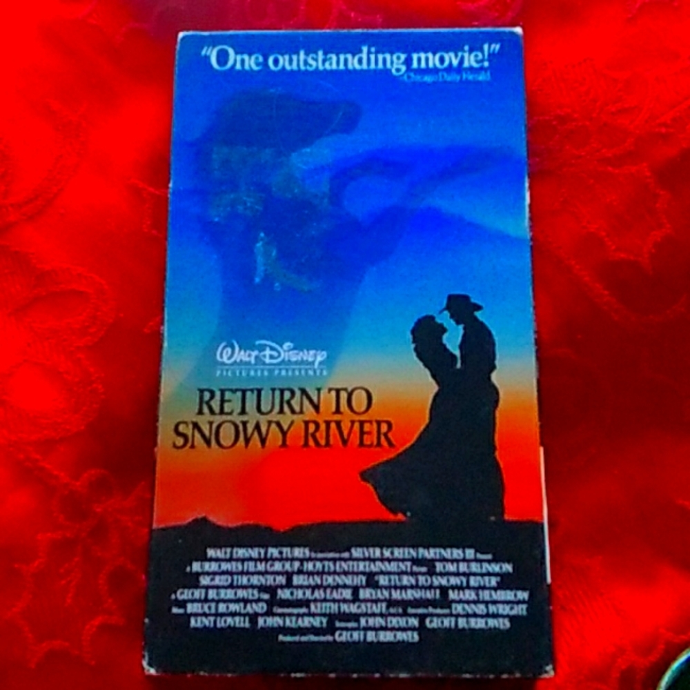 Walt Disney's "Return to Snowy River" VHS Tom Burlingson